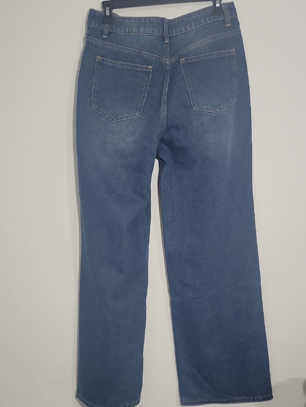 Cider Wide-Leg Jeans in Medium Blue New Size M - Picture 3 of 14